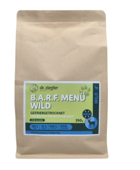 Dr. Ziegler Trocken B.A.R.F. Menü Wild